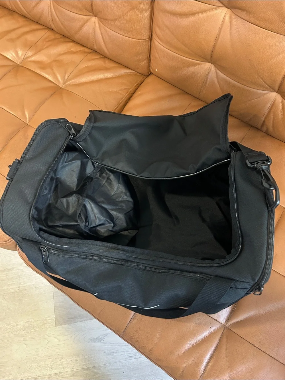Black Nike Duffel Bag